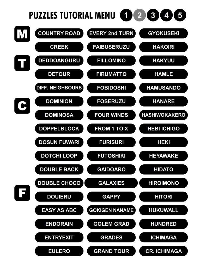 MAIN PUZZLE CATALOG 245 LOGIC BASED PUZZLES TUTORIALS_023