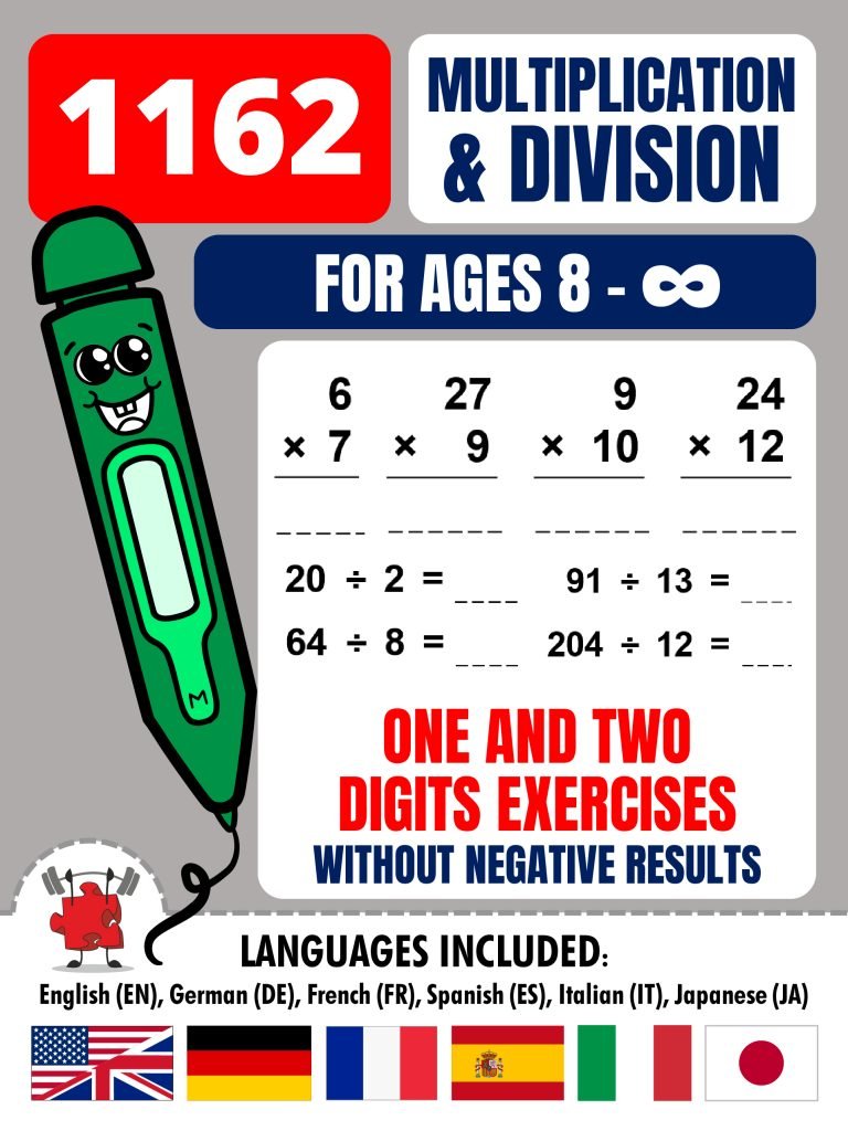 1162 Multiplication And Division Exercises 1 2 Digits_page_1