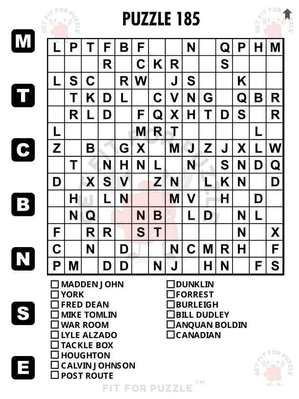 AMERICAN FOOTBALL 400 No Vowels Wordsearch Puzzles For Adults 200