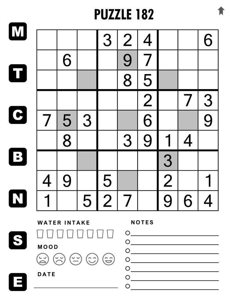 ASTERISK SUDOKU 400 Puzzles Fit For Puzzle_200