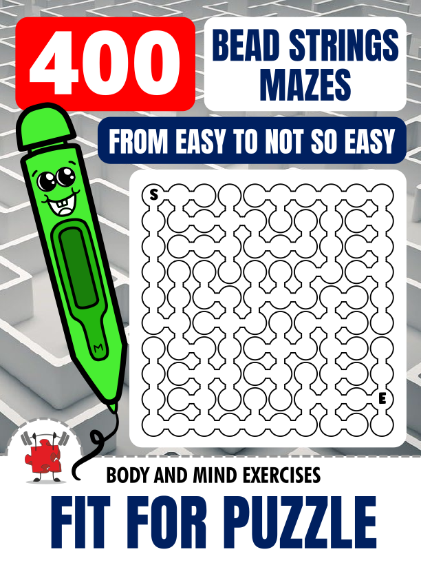 BEAD STRINGS MAZES 400 Fit For Puzzle Edition_1