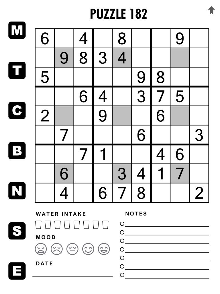 CENTER DOT SUDOKU 400 Puzzles Fit For Puzzle_200