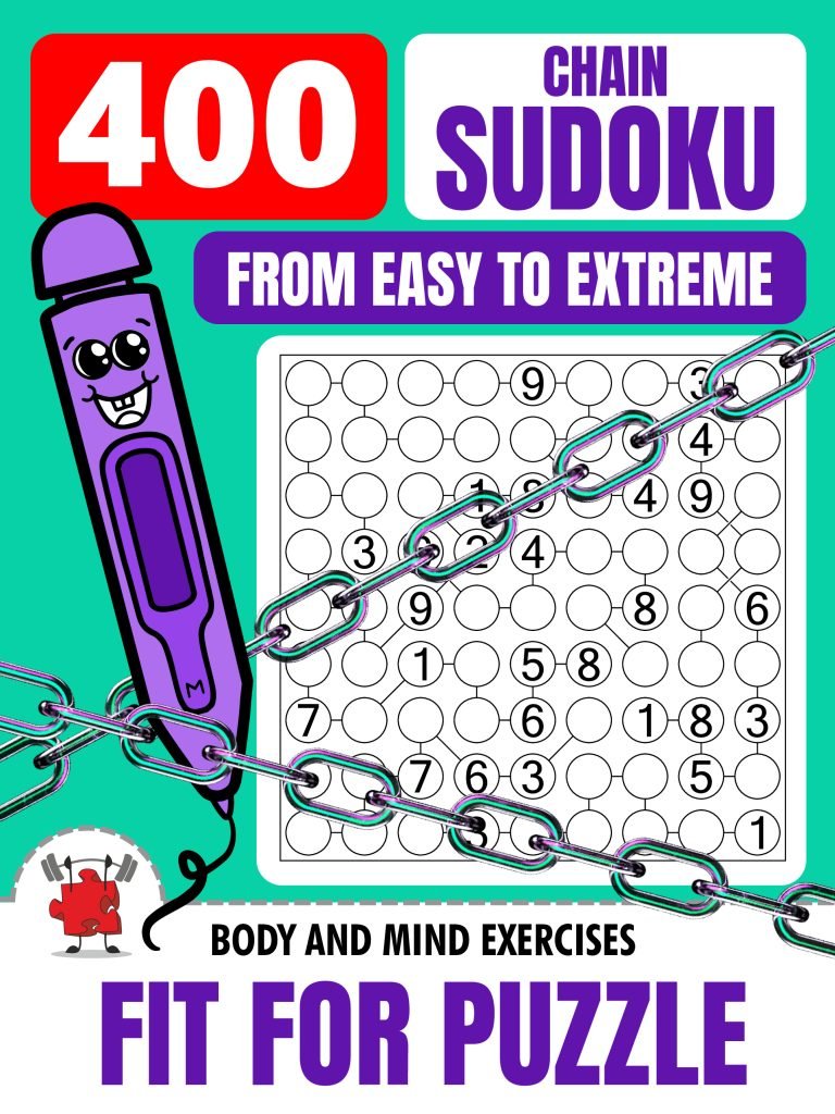 CHAIN SUDOKU 400 Puzzles Fit For Puzzle_1