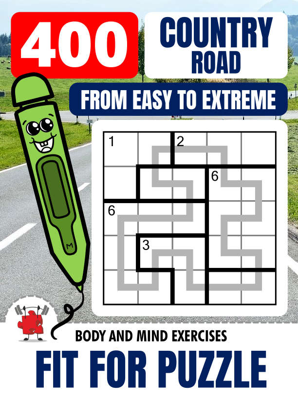 COUNTRY ROAD 400 Puzzles Fit For Puzzle_1