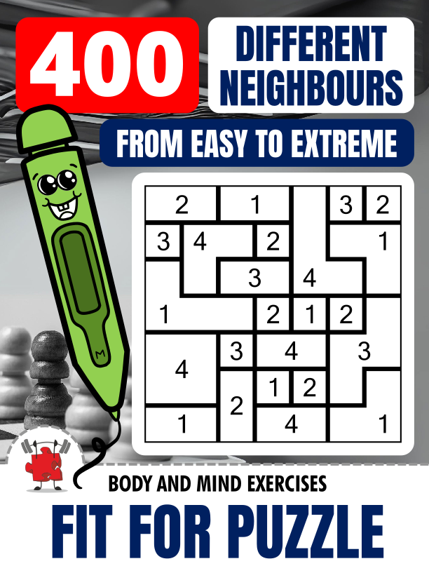 DIFFERENT NEIGHBOURS 400 Puzzles Fit For Puzzle_1