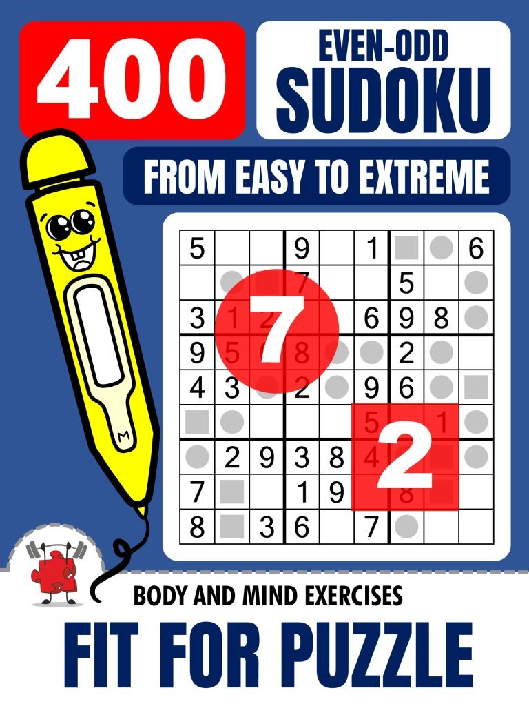 EVEN-ODD SUDOKU 400 Puzzles Fit For Puzzle_1