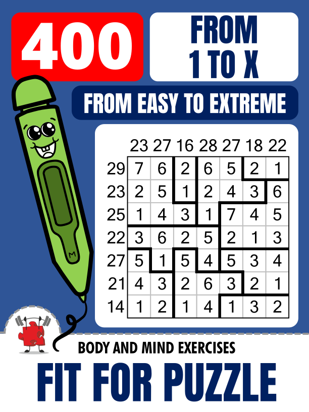 FROM 1 TO X 400 Puzzles Fit For Puzzle_1