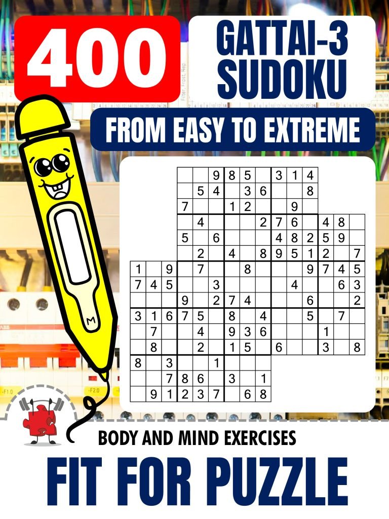 GATTAI-3 SUDOKU 400 Puzzles Fit For Puzzle_1