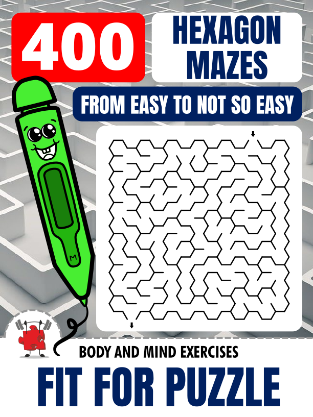 HEXAGON MAZES 400 Fit For Puzzle Edition_1