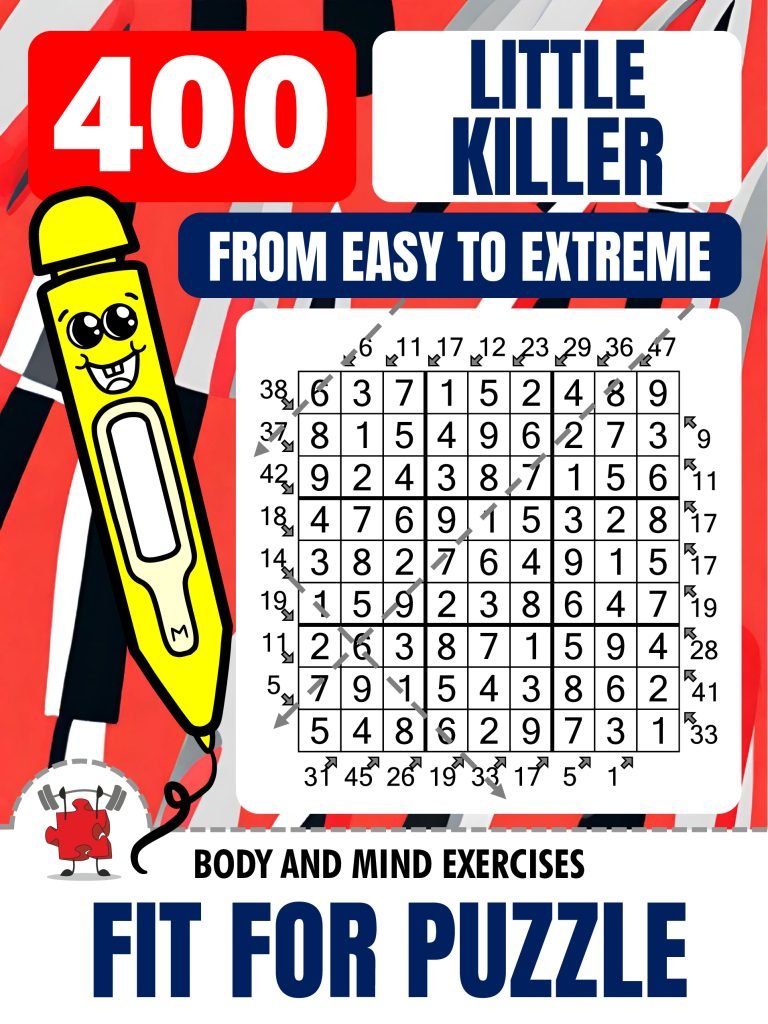 LITTLE KILLER SUDOKU 400 Puzzles Fit For Puzzle_1