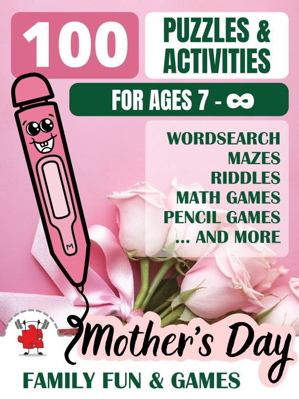 Mother's Day Family Fun & Games 100 Puzzles And Activities_1