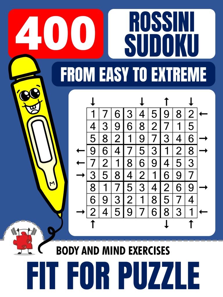 ROSSINI SUDOKU 400 Puzzles Fit For Puzzle_1