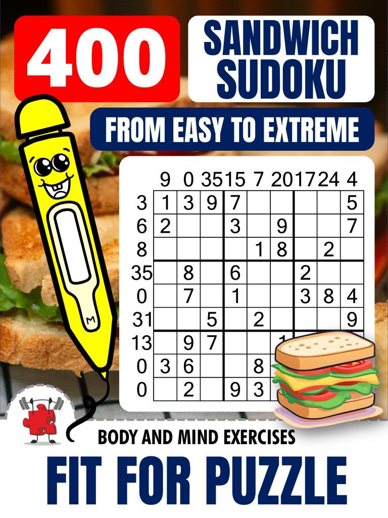 SANDWICH SUDOKU 400 Puzzles Fit For Puzzle_1