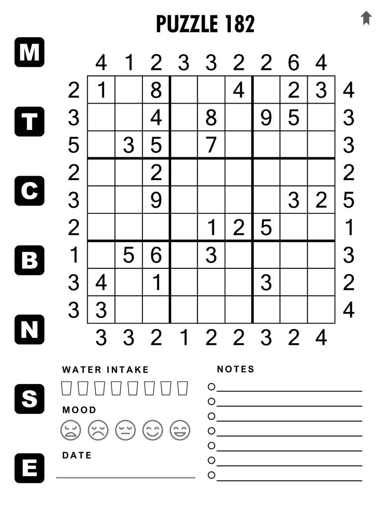 SKYSCRAPER SUDOKU 400 Puzzles Fit For Puzzle_200