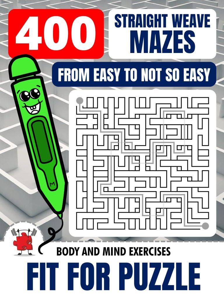 STRAIGHT WEAVE MAZES 400 Fit For Puzzle Edition_page_1