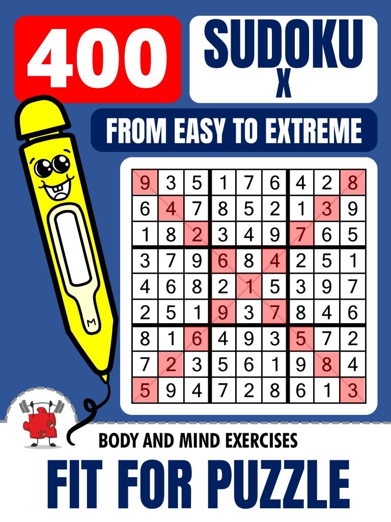 SUDOKU X 400 Puzzles Fit For Puzzle_1