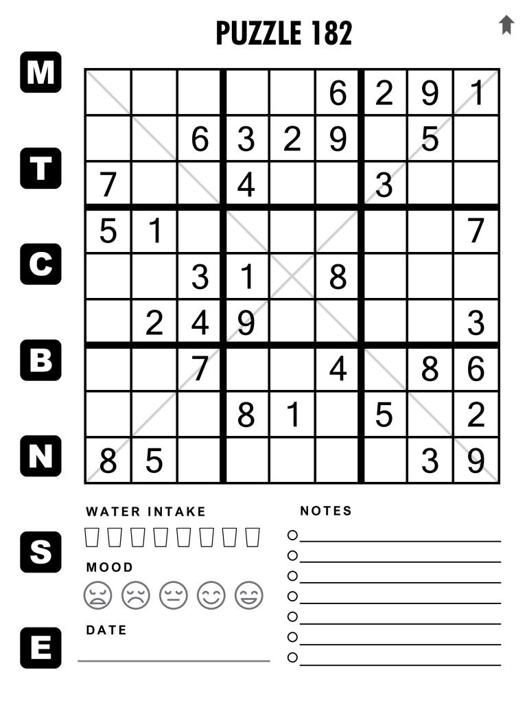 SUDOKU X 400 Puzzles Fit For Puzzle_200