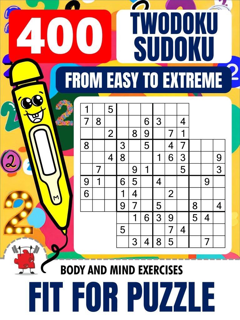 TWODOKU SUDOKU 400 Puzzles Fit For Puzzle_1