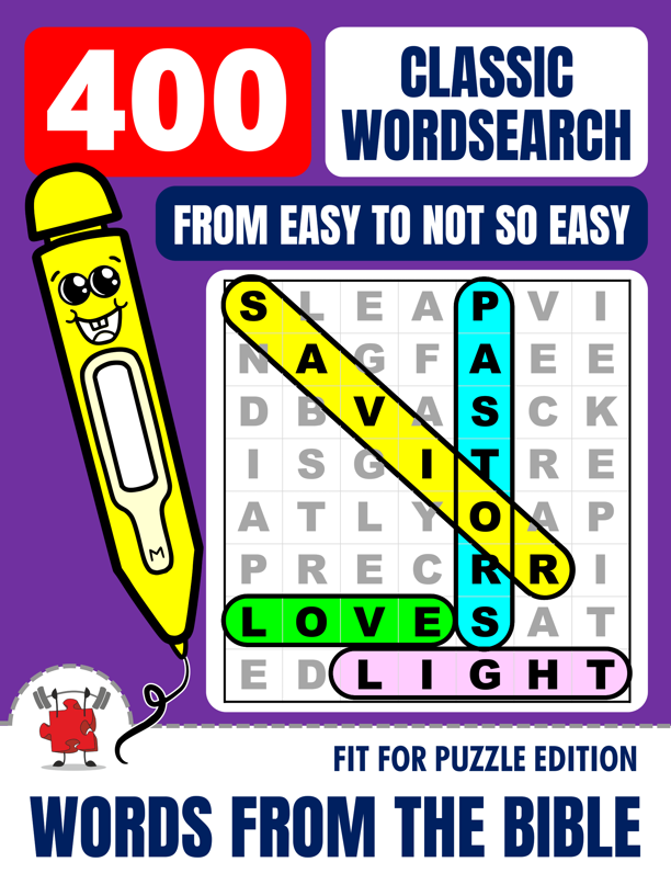 WORDS FROM THE BIBLE 400 Classic Wordsearch Puzzles 1